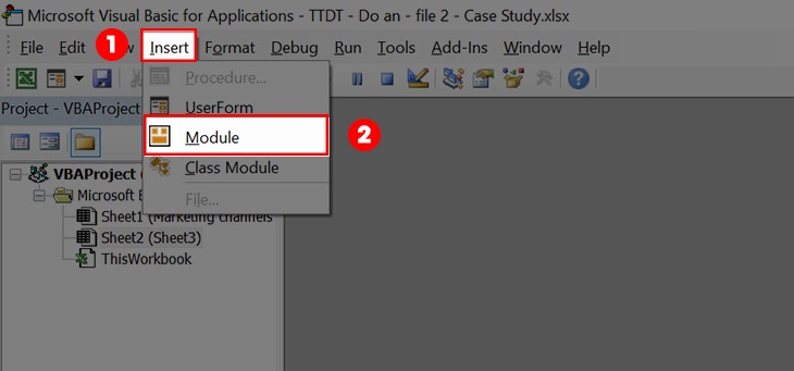 Hướng dẫn mở file Excel quên mật khẩu bằng đoạn script